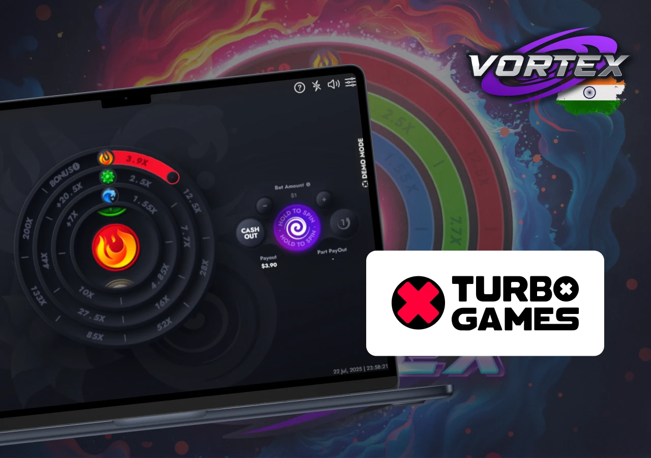 Game developed by Turbo Games, known for innovative slots and interactive design.