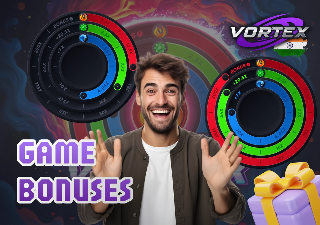 In-game features including random wilds, bonus rounds, and free spin triggers.